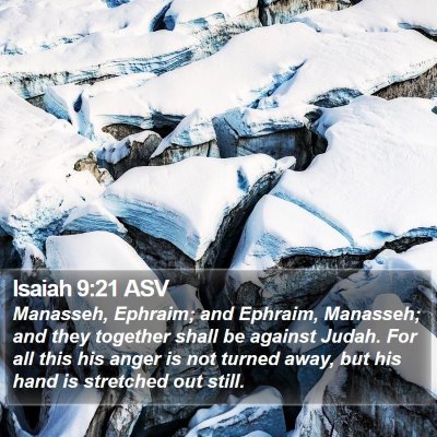 Isaiah 9:21 ASV Bible Verse Image