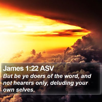 James 1:22 ASV Bible Verse Image