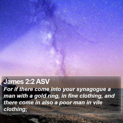 James 2:2 ASV Bible Verse Image