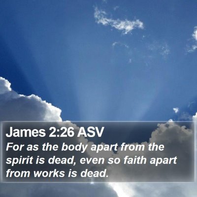 James 2:26 ASV Bible Verse Image