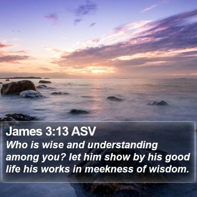 James 3:13 ASV Bible Verse Image