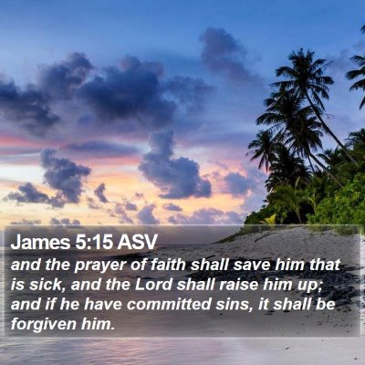 James 5:15 ASV Bible Verse Image
