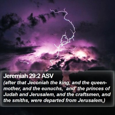 Jeremiah 29:2 ASV Bible Verse Image