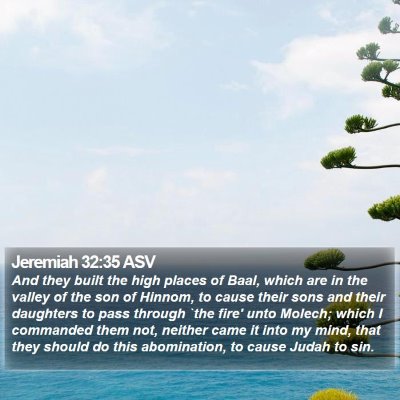 Jeremiah 32:35 ASV Bible Verse Image