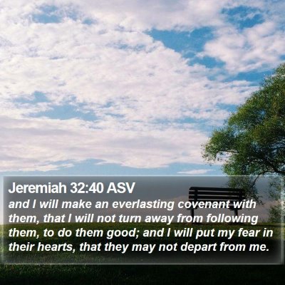 Jeremiah 32:40 ASV Bible Verse Image