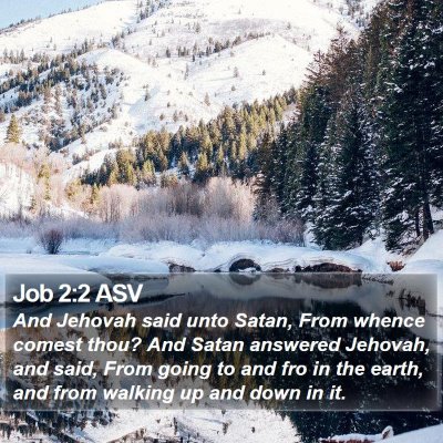 Job 2:2 ASV Bible Verse Image