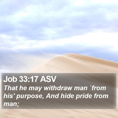 Job 33:17 ASV Bible Verse Image