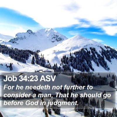 Job 34:23 ASV Bible Verse Image
