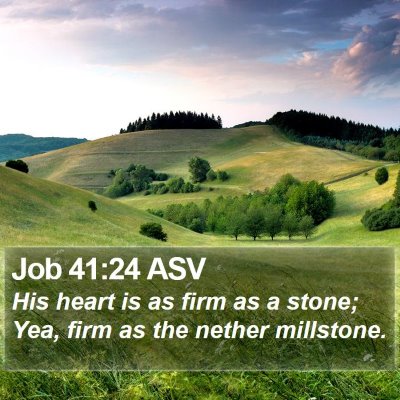 Job 41:24 ASV Bible Verse Image
