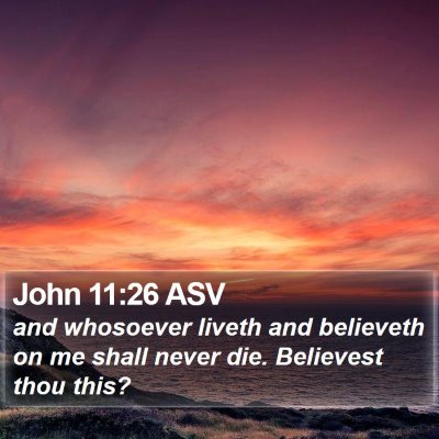 John 11:26 ASV Bible Verse Image