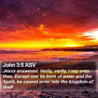 John 3:5 ASV Bible Verse Image