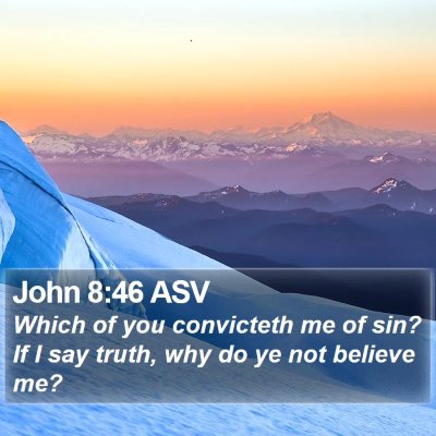 John 8:46 ASV Bible Verse Image