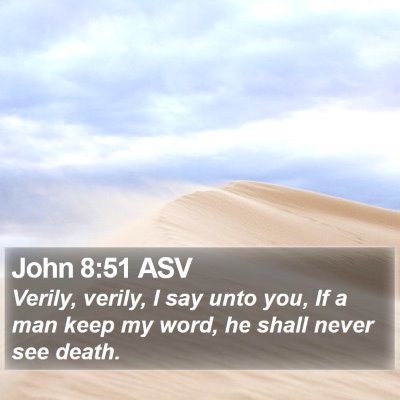 John 8:51 ASV Bible Verse Image