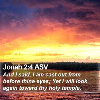 Jonah 2:4 ASV Bible Verse Image