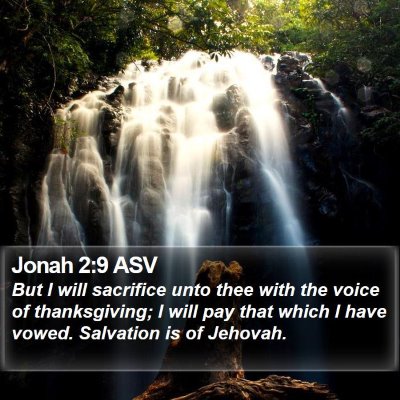Jonah 2:9 ASV Bible Verse Image