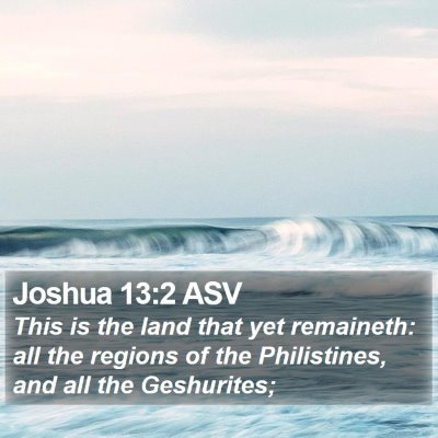 Joshua 13:2 ASV Bible Verse Image