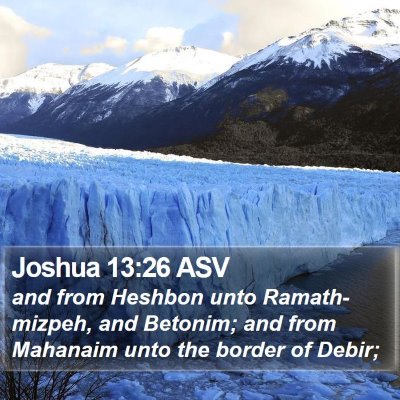 Joshua 13:26 ASV Bible Verse Image