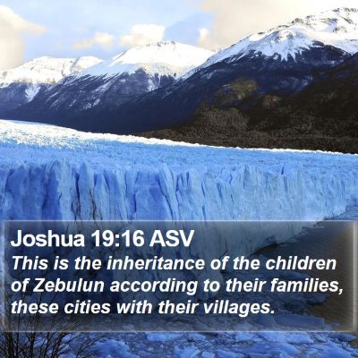 Joshua 19:16 ASV Bible Verse Image