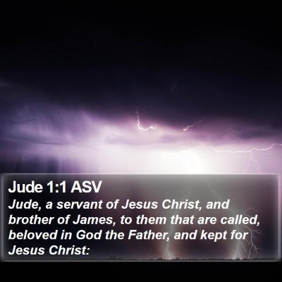 Jude 1:1 ASV Bible Verse Image