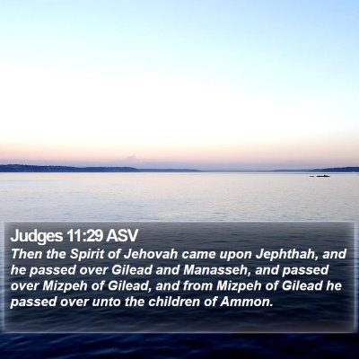 Judges 11:29 ASV Bible Verse Image
