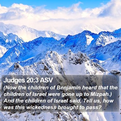 Judges 20:3 ASV Bible Verse Image