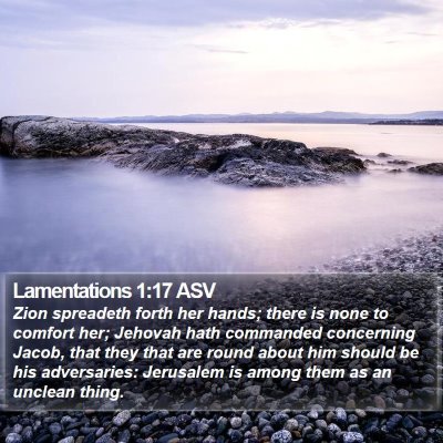 Lamentations 1:17 ASV Bible Verse Image