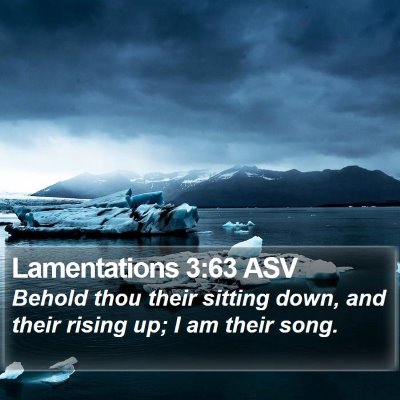 Lamentations 3:63 ASV Bible Verse Image