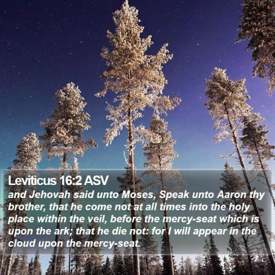 Leviticus 16:2 ASV Bible Verse Image