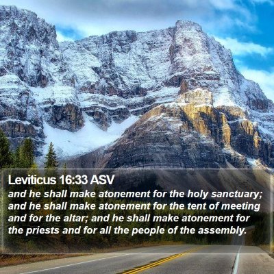 Leviticus 16:33 ASV Bible Verse Image
