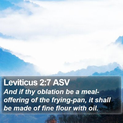 Leviticus 2:7 ASV Bible Verse Image