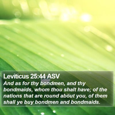 Leviticus 25:44 ASV Bible Verse Image