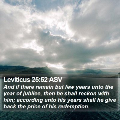 Leviticus 25:52 ASV Bible Verse Image