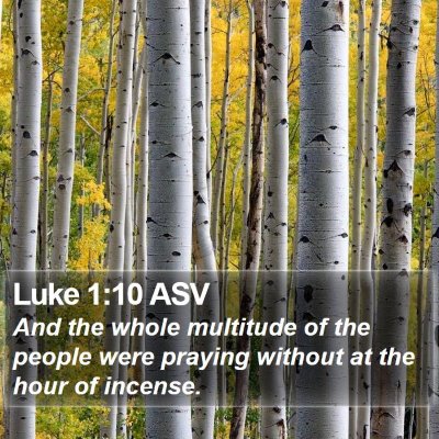Luke 1:10 ASV Bible Verse Image