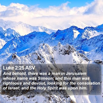 Luke 2:25 ASV Bible Verse Image