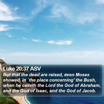 Luke 20:37 ASV Bible Verse Image