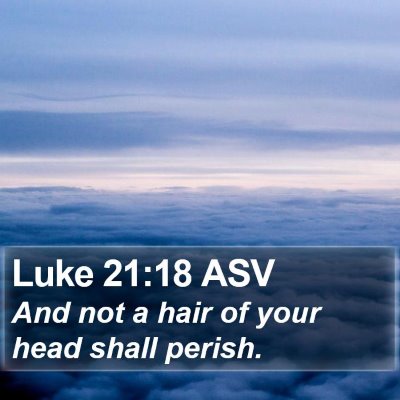 Luke 21:18 ASV Bible Verse Image