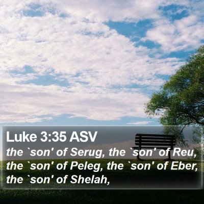 Luke 3:35 ASV Bible Verse Image