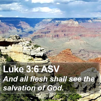 Luke 3:6 ASV Bible Verse Image
