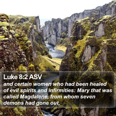 Luke 8:2 ASV Bible Verse Image