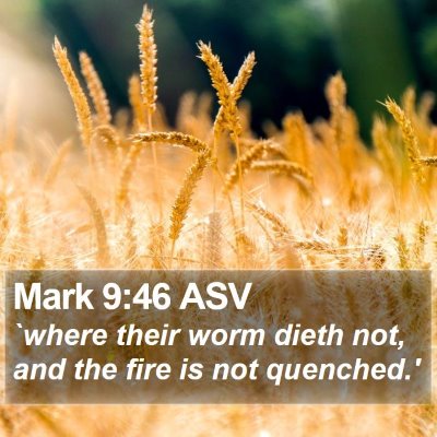 Mark 9:46 ASV Bible Verse Image
