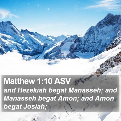 Matthew 1:10 ASV Bible Verse Image