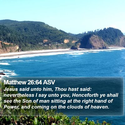 Matthew 26:64 ASV Bible Verse Image