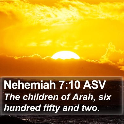 Nehemiah 7:10 ASV Bible Verse Image