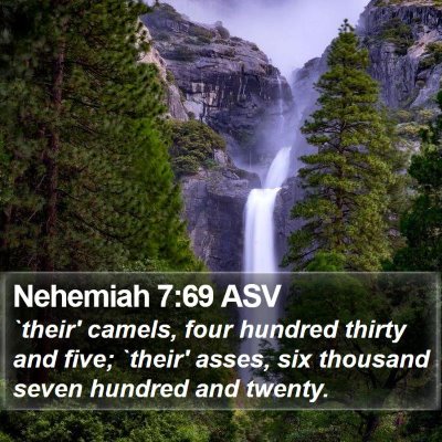 Nehemiah 7:69 ASV Bible Verse Image
