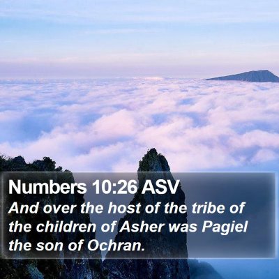 Numbers 10:26 ASV Bible Verse Image