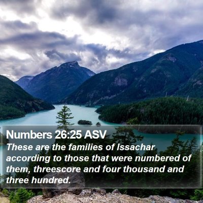 Numbers 26:25 ASV Bible Verse Image