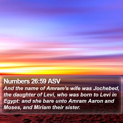 Numbers 26:59 ASV Bible Verse Image