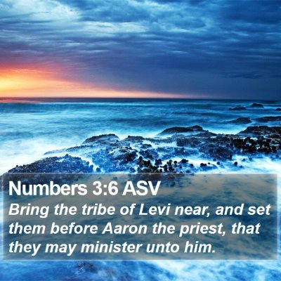 Numbers 3:6 ASV Bible Verse Image