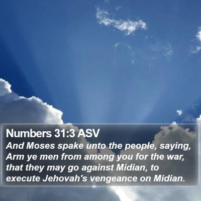 Numbers 31:3 ASV Bible Verse Image