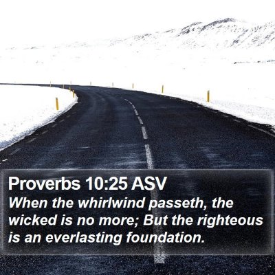 Proverbs 10:25 ASV Bible Verse Image